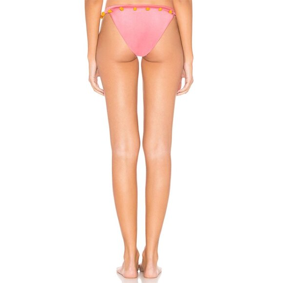 NWT Tularosa Tatum Bikini Bottom Swimsuit Pink L - Picture 2 of 8